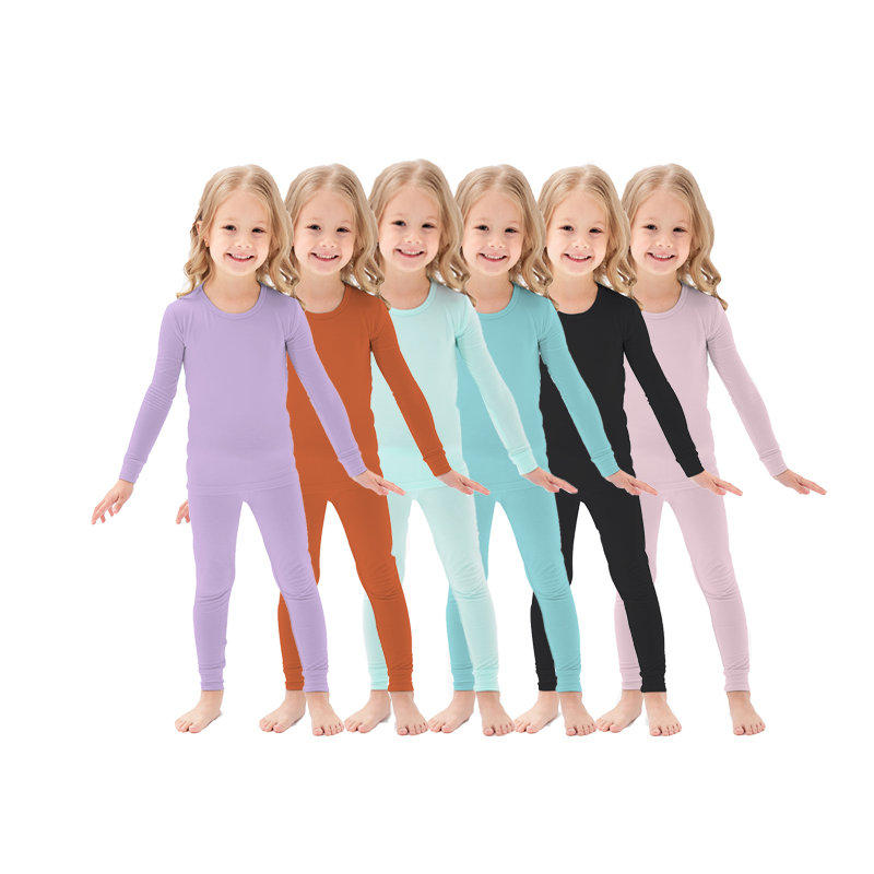Pasadyang set ng pajama ng Bamboo Fiber Kids ‘pajama